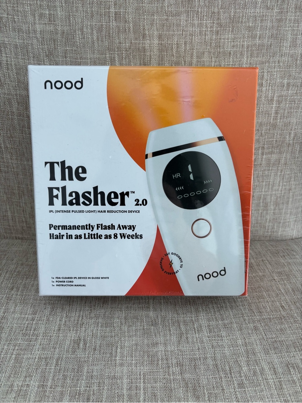 Nood The Flasher 2.0 IPL Hair Removal Device -